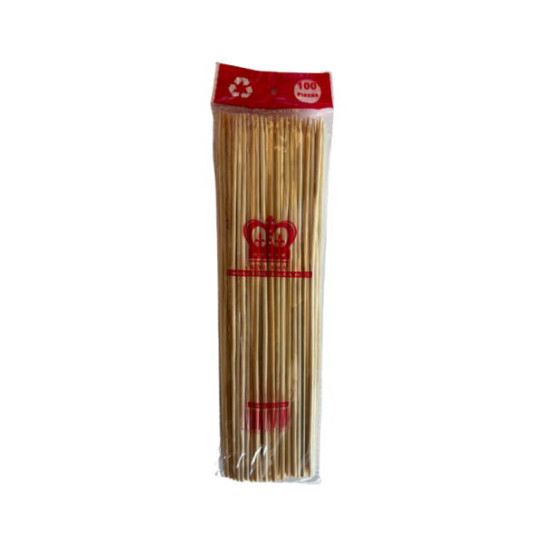 Palo Para Brocheta King Vaga C/100