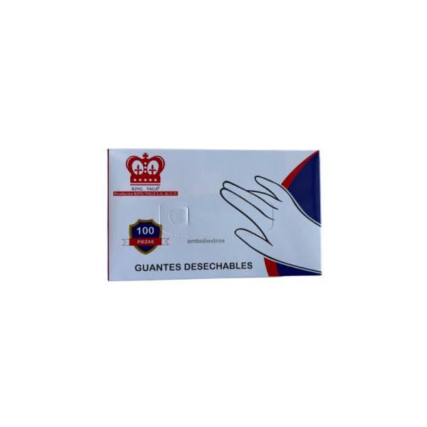 Guante King Vaga Polipapel C/100