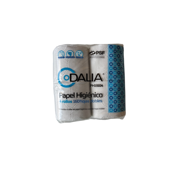 Higiénico Dalia 160 Hojas Doble C/4