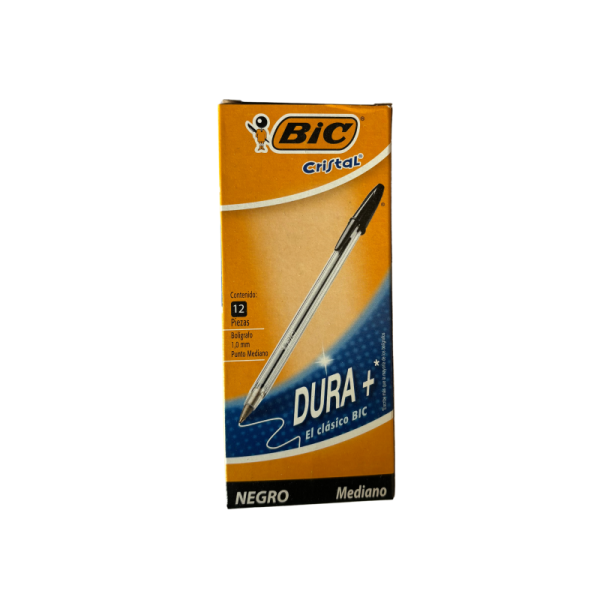 Bolígrafo Bic Cristal Negro