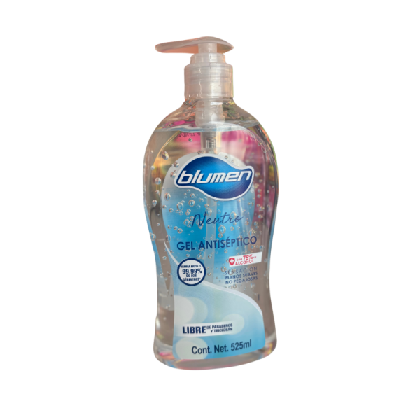 Gel Antibacterial Blumen Neutro 525ML