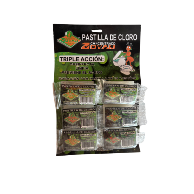 Pastilla Zutam Cloro C/2