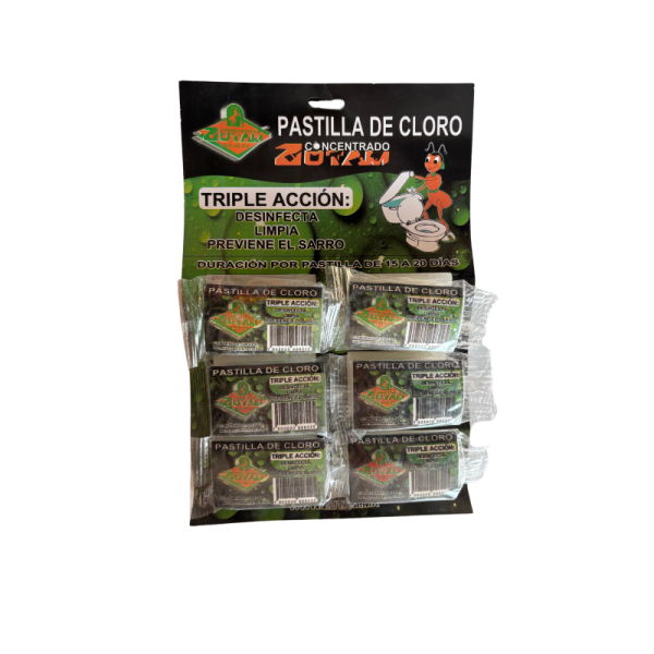 Pastilla Zutam Cloro C/2