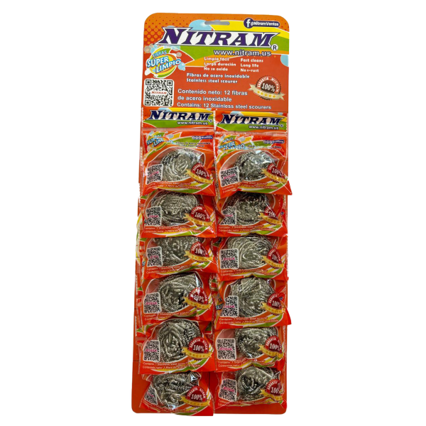 Fibra Nitram Espiral Tira