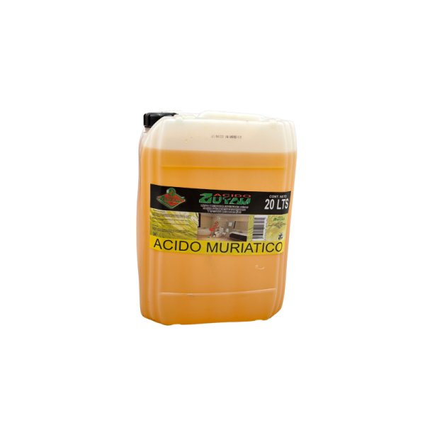 Ácido Muriático Zutam Porron 20 LT