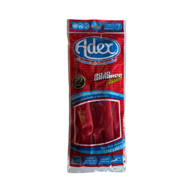 Guante Adex Rojo
