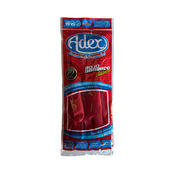 Guante Adex Rojo